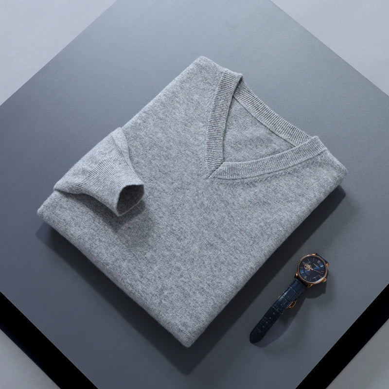 Alba V-Neck Wool Sweater