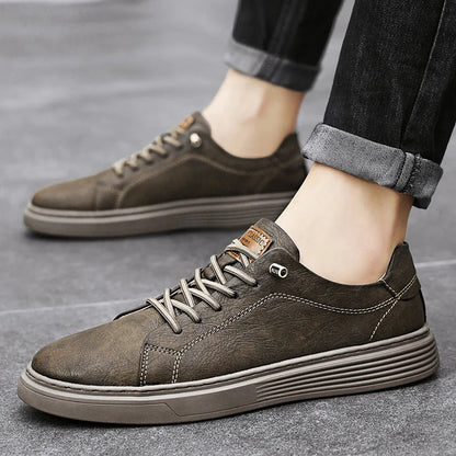 Valvarino Leather Sneakers