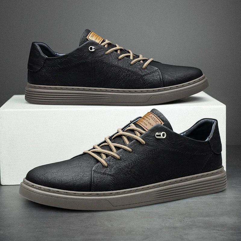 Valvarino Leather Sneakers