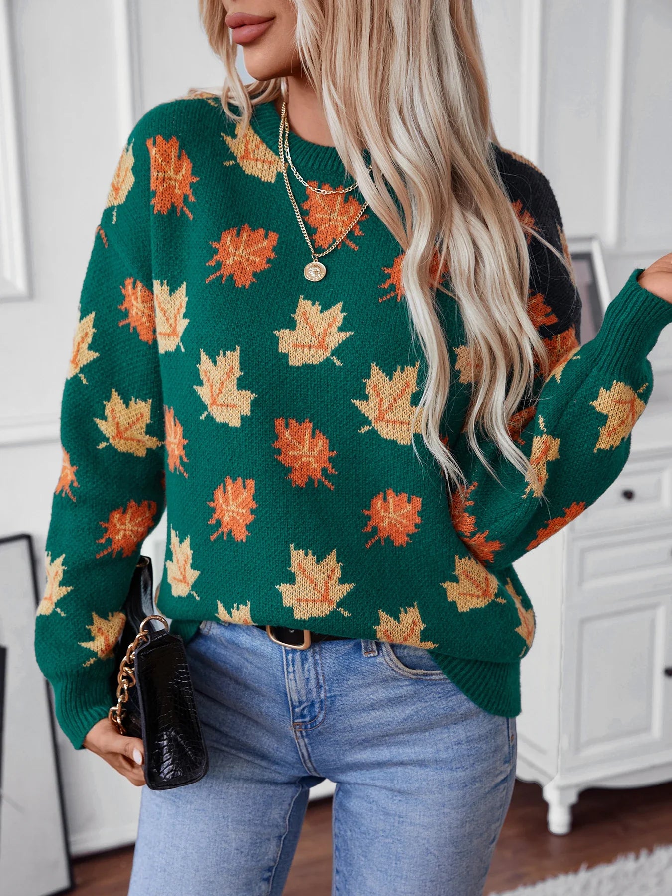 Autumn Knitted Pullover