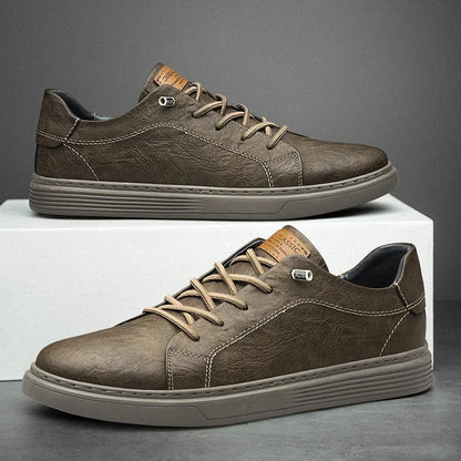 Valvarino Leather Sneakers