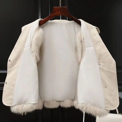 Silvano Faux Fur Vest