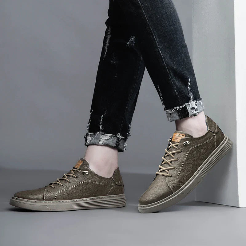 Valvarino Leather Sneakers