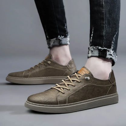 Valvarino Leather Sneakers