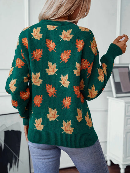 Autumn Knitted Pullover