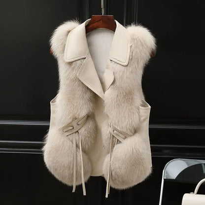 Silvano Faux Fur Vest