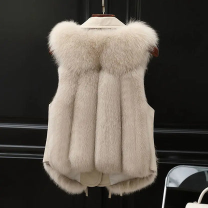 Silvano Faux Fur Vest