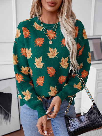 Autumn Knitted Pullover