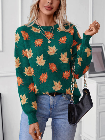 Autumn Knitted Pullover