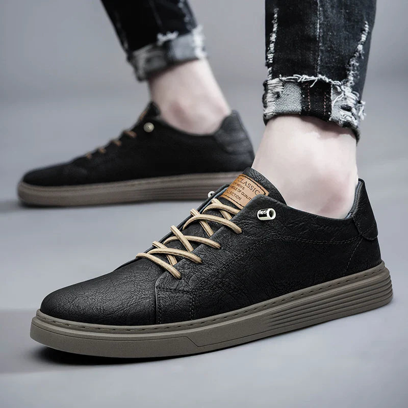 Valvarino Leather Sneakers