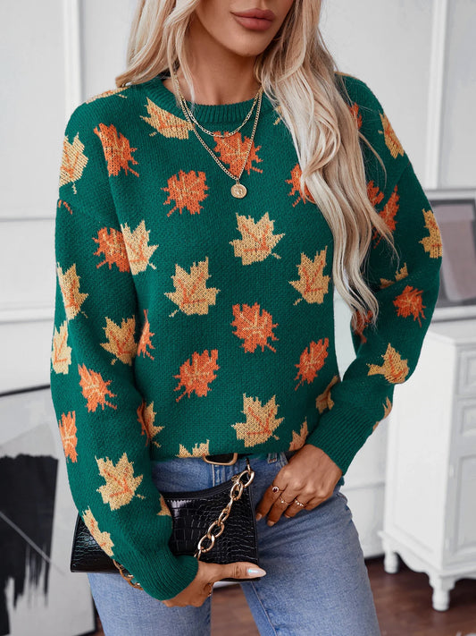 Autumn Knitted Pullover